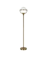 Cieonna Globe Stem Floor Lamp - Gold