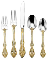 Oneida Golden Michelangelo 20 Piece Flatware Set, Service for 4