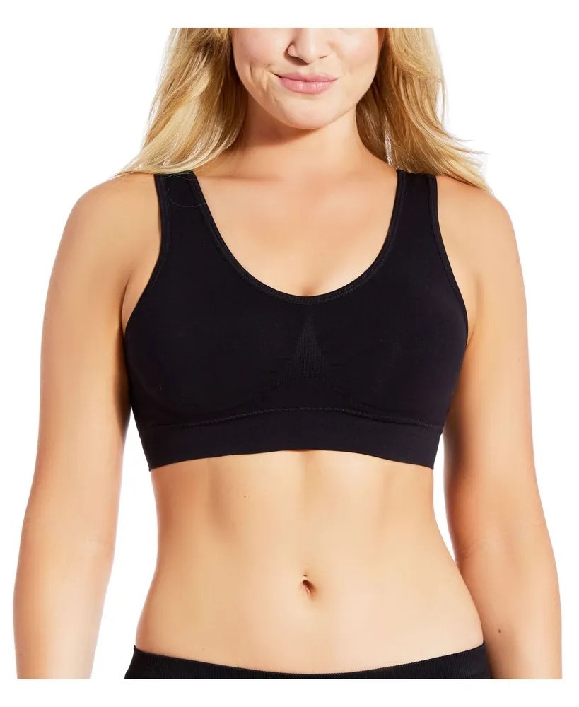 ICollection Women's Seamless 1 Piece Push-up Bra with No Hooks and Wires
