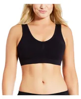 iCollection Women's Seamless 1 Piece Push-up Bra with No Hooks and Wires