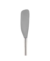 Tovolo Flex-Core Long-Handled Silicone Jar Scraper Spatula