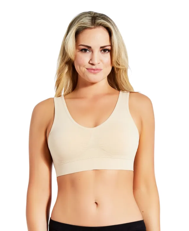 ICollection Women's Seamless 1 Piece Push-up Bra with No Hooks and Wires