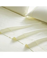 Brielle Home 400 Thread Count Cotton Sateen -Pc. Sheet Set