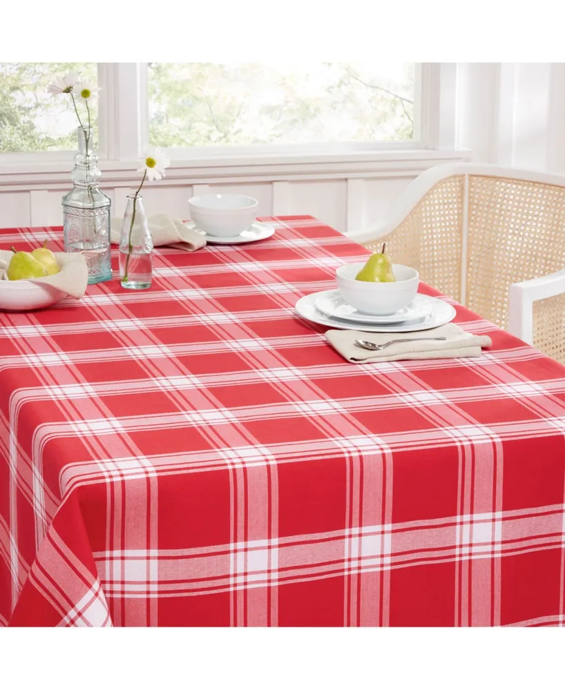 Town & Country Living Buffalo Check Tablecloth Single Pack 60"x160"
