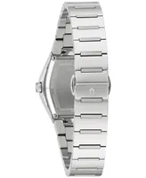 Bulova Women's Futuro Stainless Steel Bracelet Watch 30mm