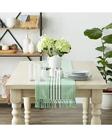 Design Imports Stripes Table Runner