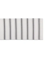 Design Imports Zig Dobby Stripe Table Runner