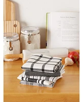 Design Import Woven Dishtowels, Set of 5