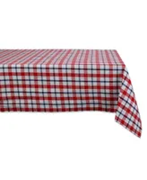 Design Imports American Plaid Tablecloth 60" x 84"