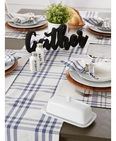 Design Imports Farm To Table Check Table Runner