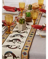 Design Imports Kokopelli Tapestry Table Runner 13" x 72"