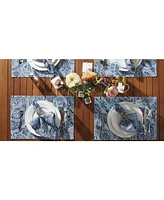 Design Imports Paisley Print Outdoor Placemat, Set of 6