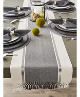 Design Imports Mineral Dobby Stripe Table Runner, 13" x 72"