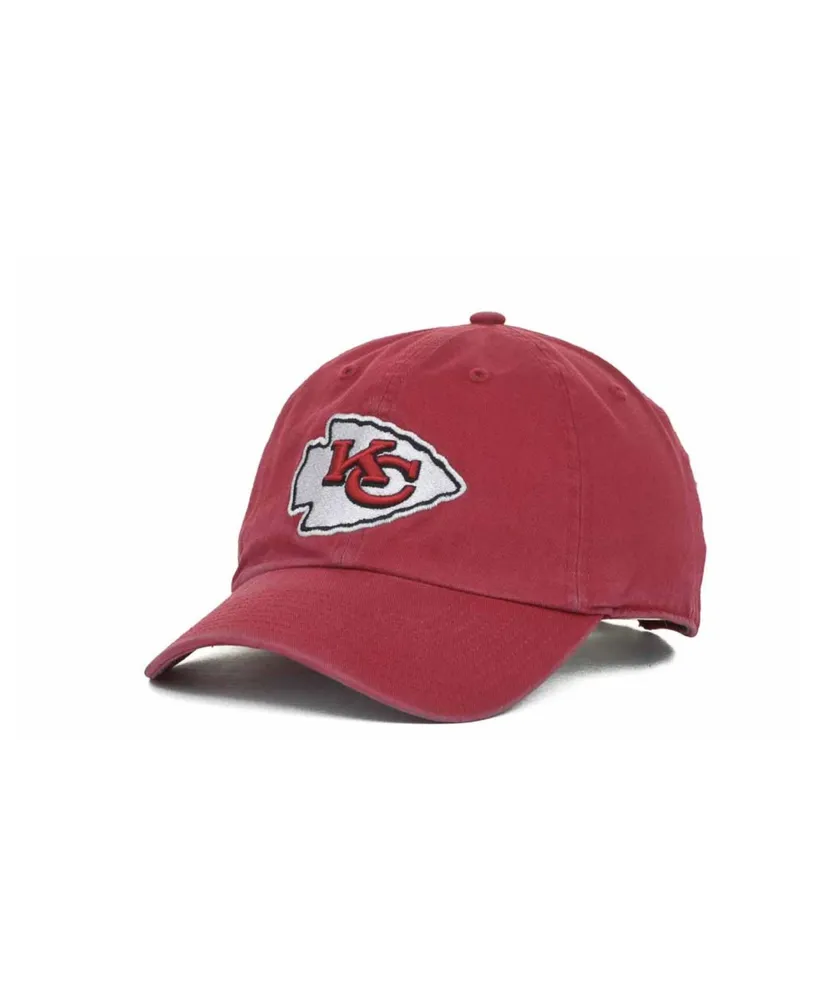 47 Brand Kansas City Chiefs Clean Up Adjustable Hat - Red