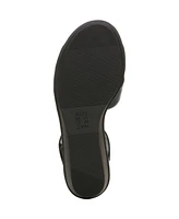 Naturalizer Riviera Ankle Strap Wedge Sandals