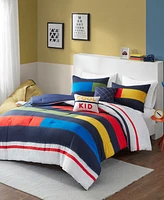 Intelligent Design Morris Stripe 5-Pc. Comforter Set, Full/Queen