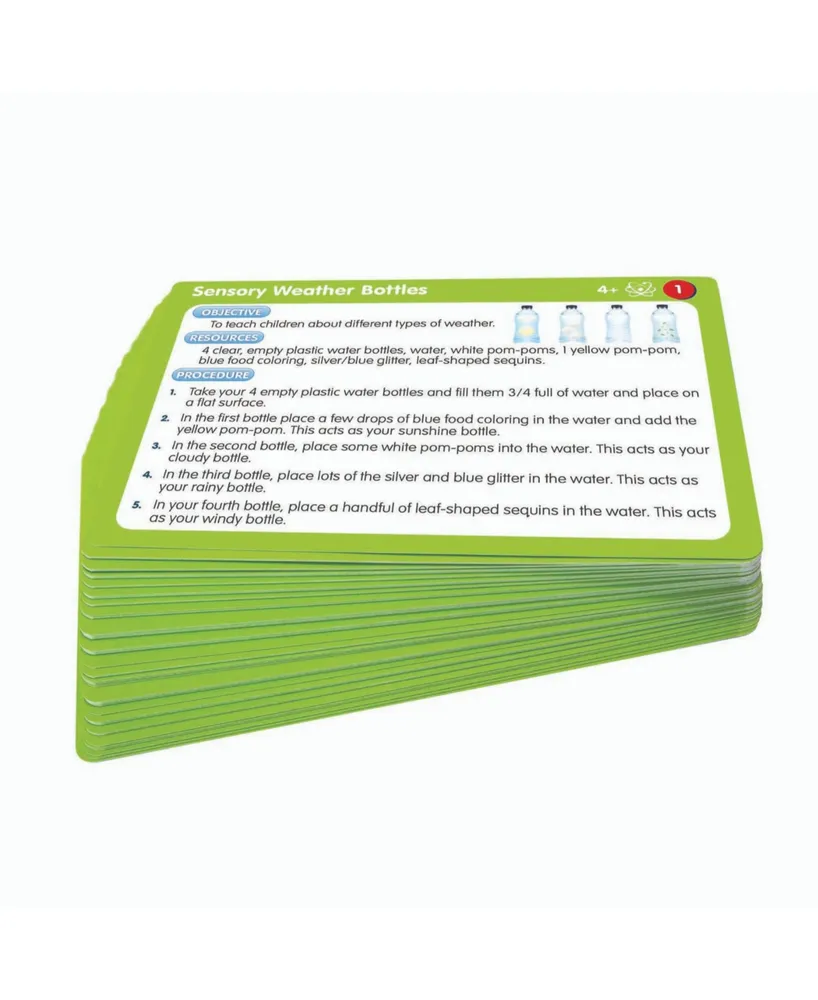 Junior Learning 50 Stem Educational Activity Cards for Science