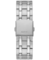 Guess Men's Stainless Steel Bracelet Watch 44mm - Silver