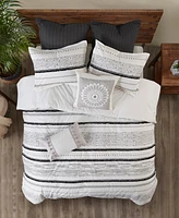 Ink+Ivy Nea Boho Stripe 3-Pc. Comforter Set