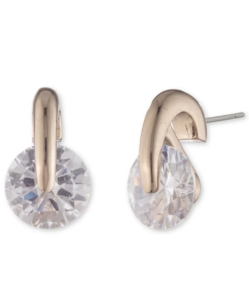 Givenchy Earrings, Crystal Accent