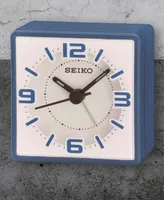 Seiko Blue & White Alarm Clock