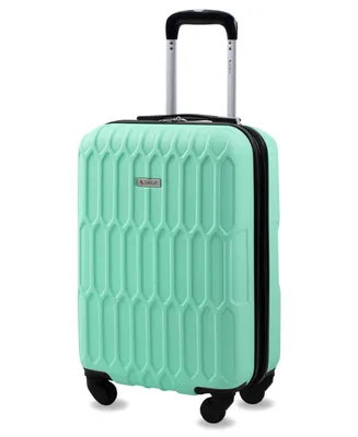 Honeycomb 20" Carry-On Expandable Spinner Suitcase