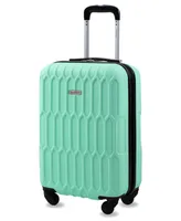 Honeycomb 20" Carry-On Expandable Spinner Suitcase