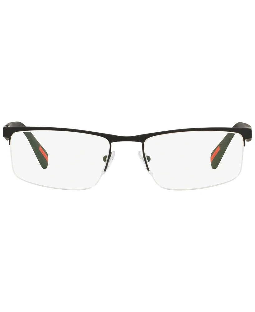 Prada Linea Rossa Ps 52FV Men's Rectangle Eyeglasses