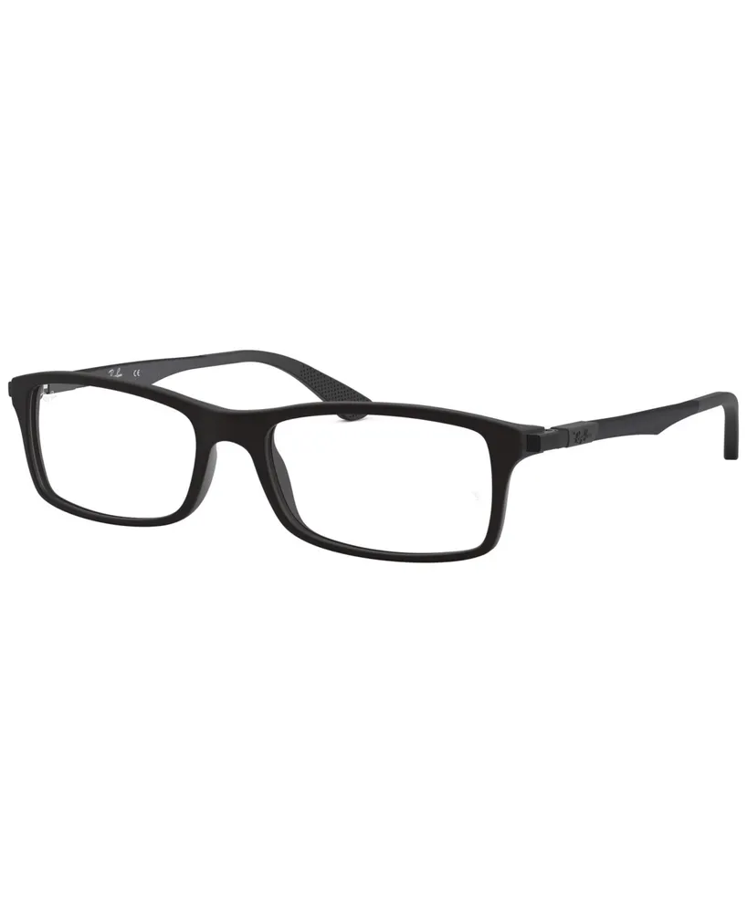 Ray-Ban RB7017 Unisex Rectangle Eyeglasses