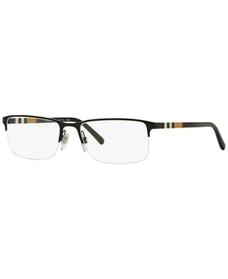 Burberry BE1282 Men's Rectangle Eyeglasses