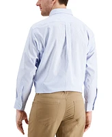 Club Room Men's Regular Fit University Stripe Dress Shirt, Created for Macy's