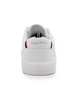 Nautica Little and Big Boys Lace Up Court Sneakers