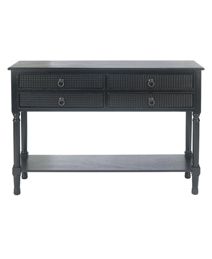 Haines 4Drw Console Table