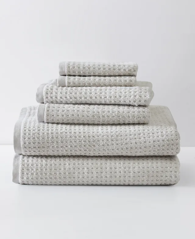 Nautica Zane Chevron Cotton Terry 6 Piece Towel Set