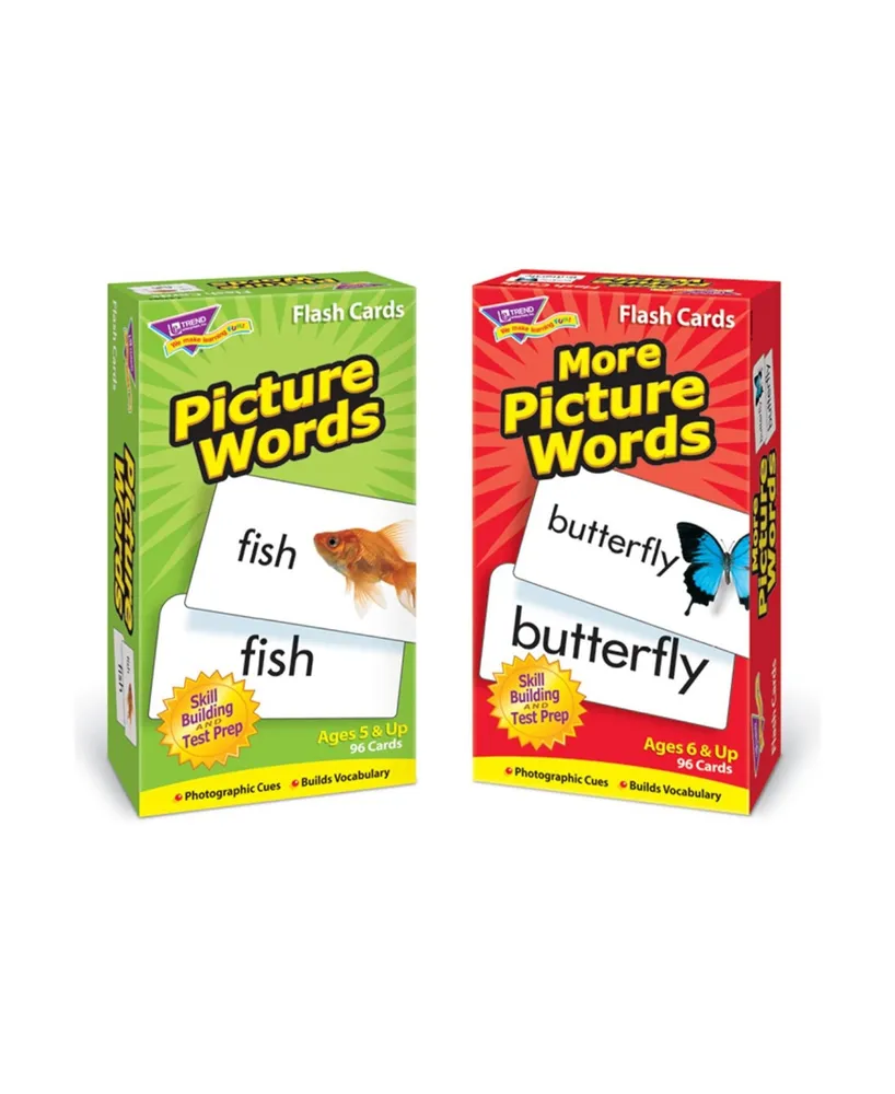 Picture Words Skill Drill Flash Cards Assortment