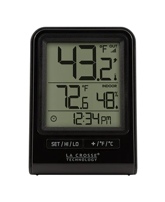 La Crosse Technology 308-1409BT Wireless Temperature Station with Time