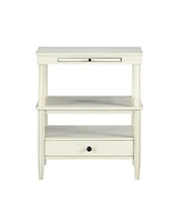 Newton Antique Storage Nightstand
