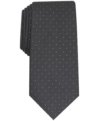 Alfani Men's Malone Grid Slim Tie, Created for Macy's