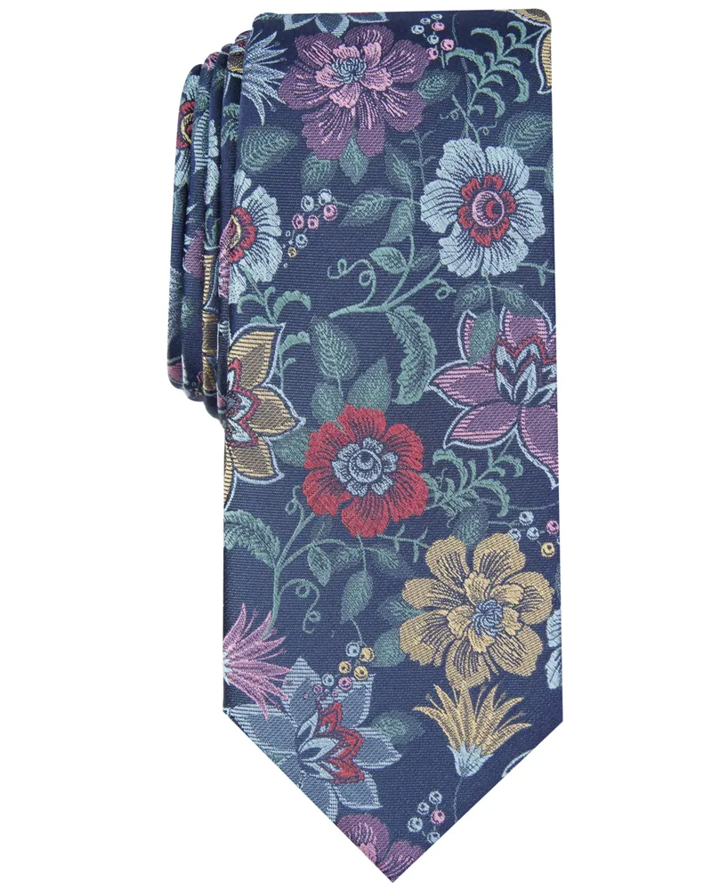 Bar Iii Men's Ryewood Floral Tie, Created for Macy's