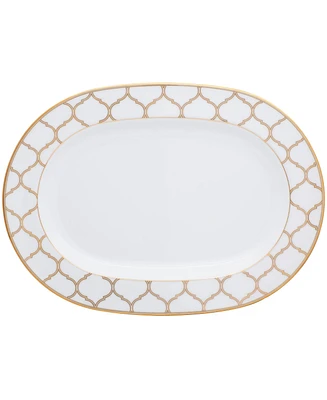 Noritake Eternal Palace Gold Oval Platter, 14"