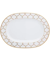 Noritake Eternal Palace Gold Oval Platter, 14"