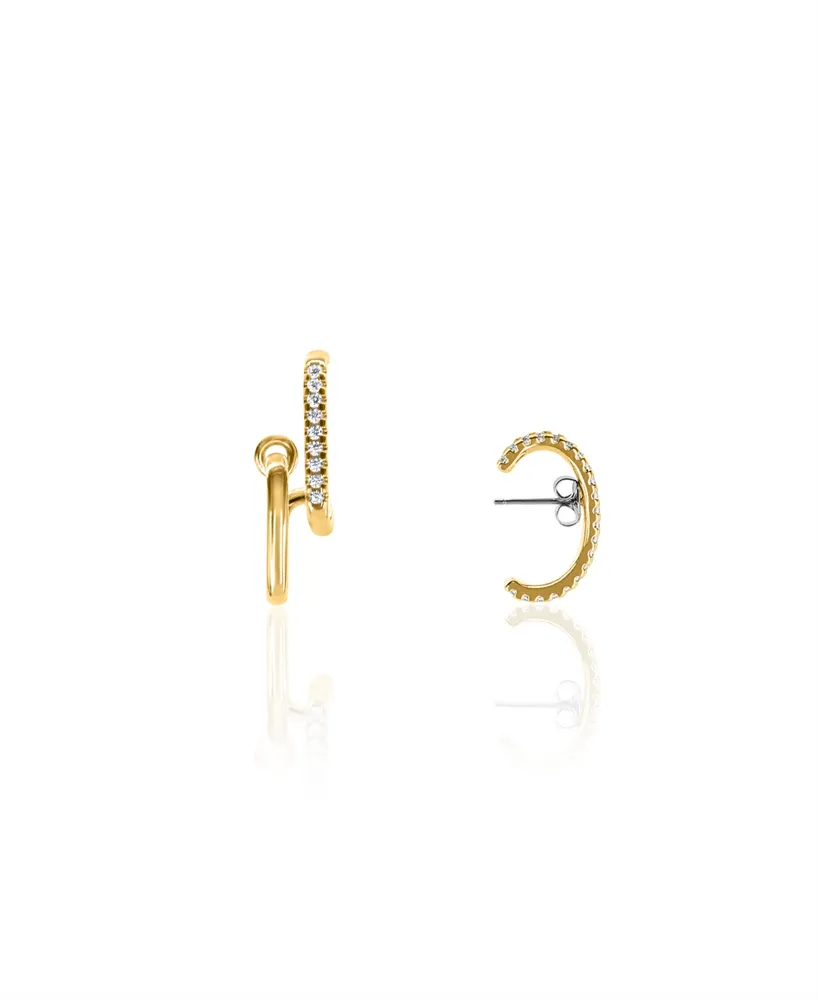 Oma The Label Lydia Asymmetrical Earrings