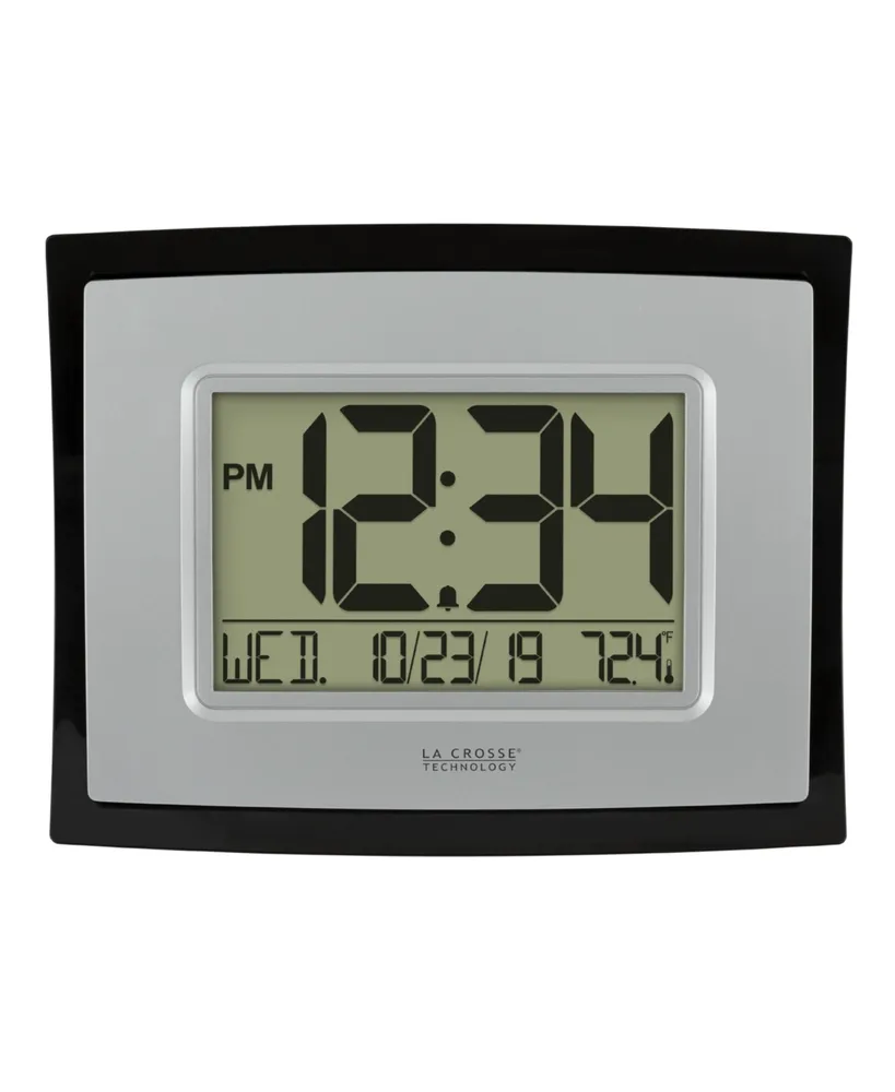 La Crosse Technology Digital Clock with Indoor Temperature