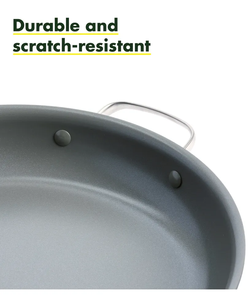 GreenPan Chatham Thermolon Healthy Ceramic Nonstick 13" Frypan with Helper Handle