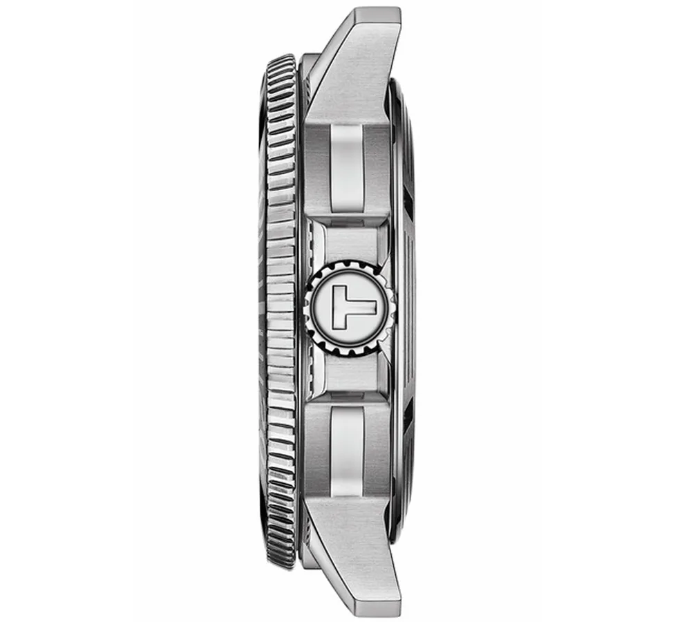 Tissot Men's Swiss Automatic Seastar 1000 Stainless Steel Bracelet Watch 43mm