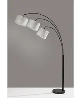 Adesso Bowery 3-Arm Arc Lamp