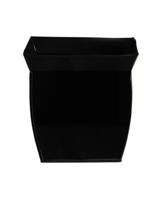 11.75" Fluted Metal Square Planter