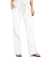 Roxy Juniors' Oceanside Wide-Leg Drawstring Pants