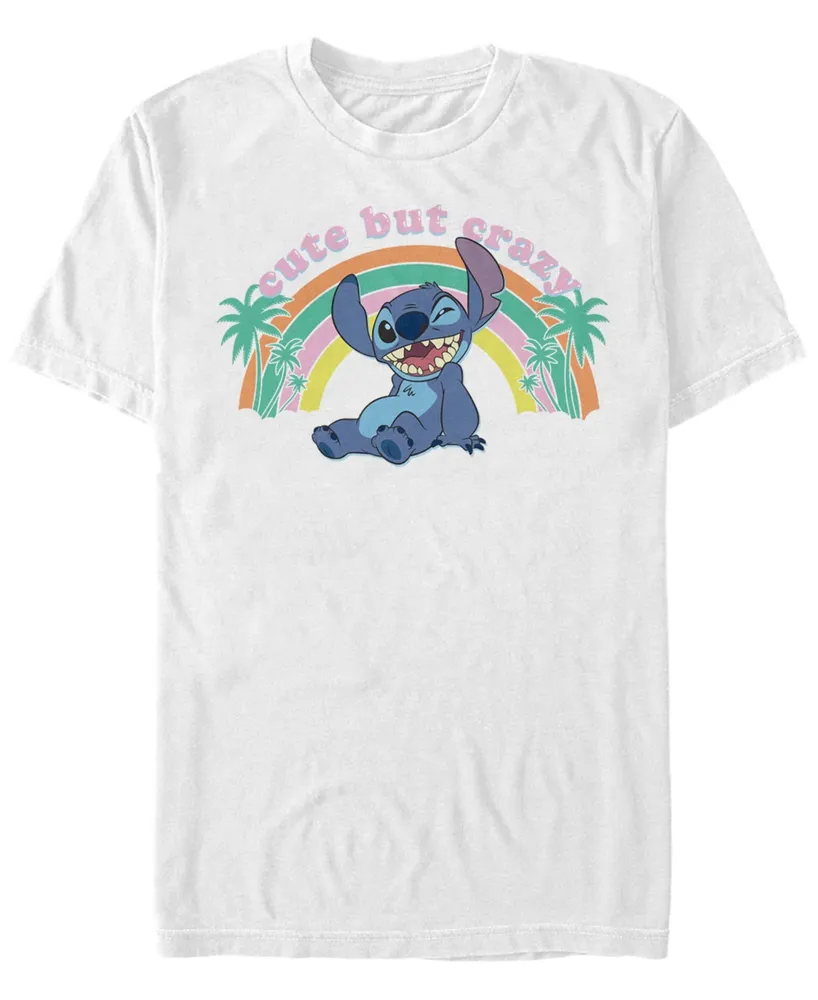 Men's Lilo Stitch Kawaii Short Sleeve T-shirt