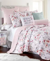 Levtex Adeline Floral Bouquet Reversible -Pc. Quilt Set